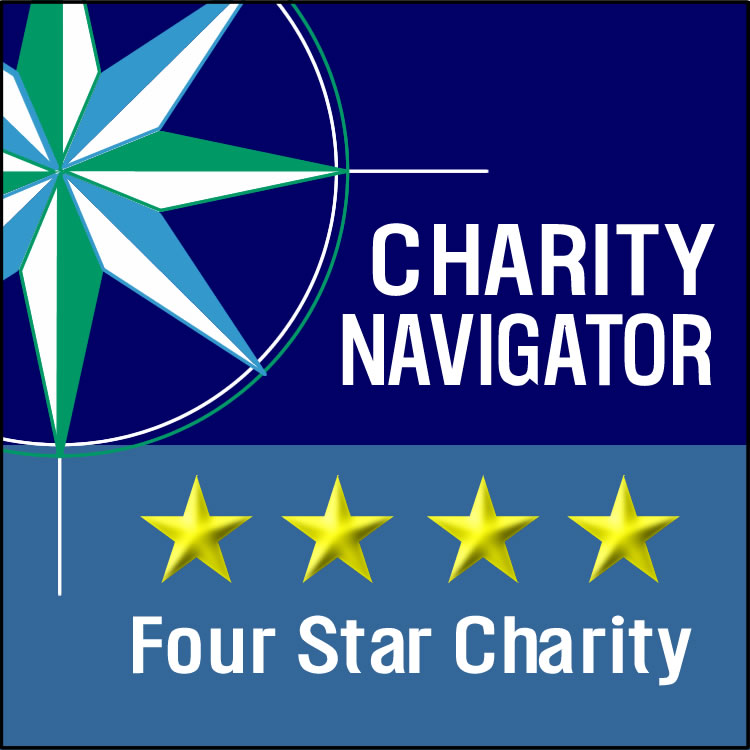 Charity Navigator is America's premier independent charity evaluator. Click on the logo to review our four star rating.